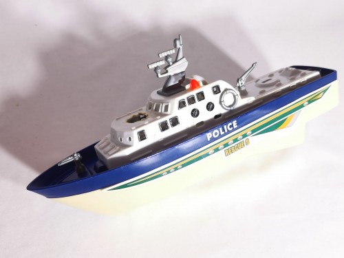 Bateau miniature "POLICE RESCUE 9" à moteur électrique