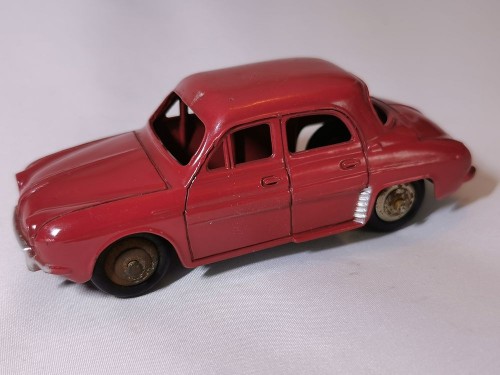 DINKY TOYS 24E / 524 - Renault Dauphine rouge framboise