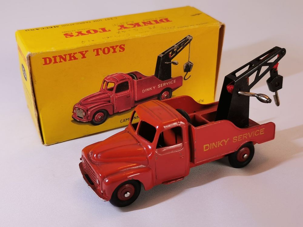 CITROEN 23 DEPANNEUSE ROUGE DINKY SERVICE DINKY TOYS 1/43°