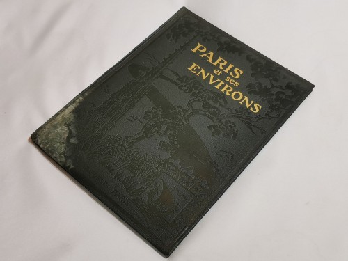 Paris et ses environs par Albert Dauzat - Larousse 1925 - Livre échantillon de présentation