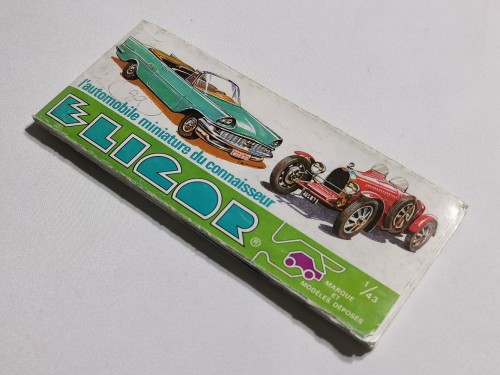 Eligor - Mini catalogue dépliant voitures 1/43 - Année 1983-1984