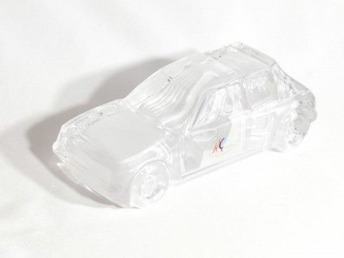 Peugeot 205 Turbo 16, miniature en cristal